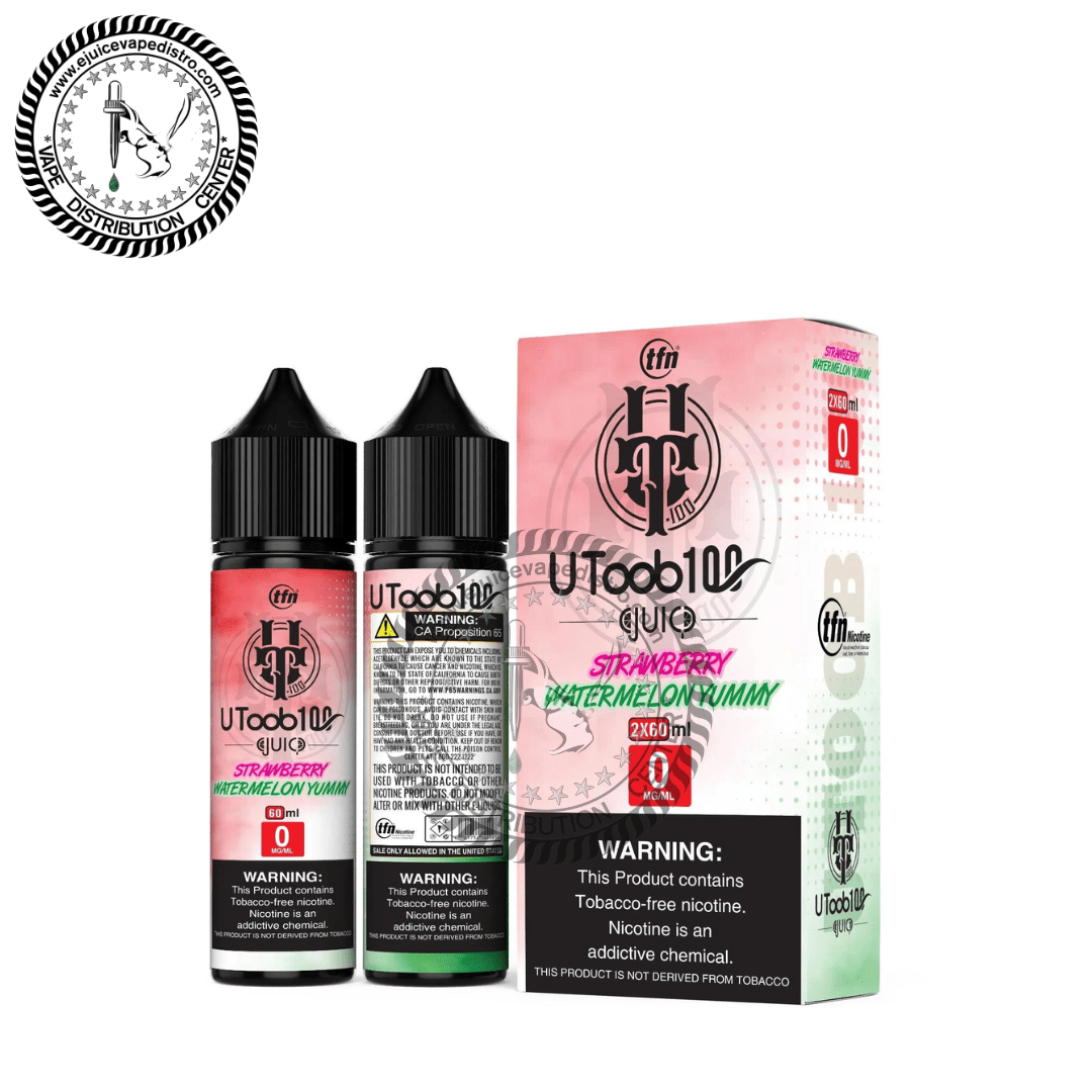 Strawberry Watermelon Yummy by U TooB 100 Ejuice 2x60ML 120ML E-Liquid