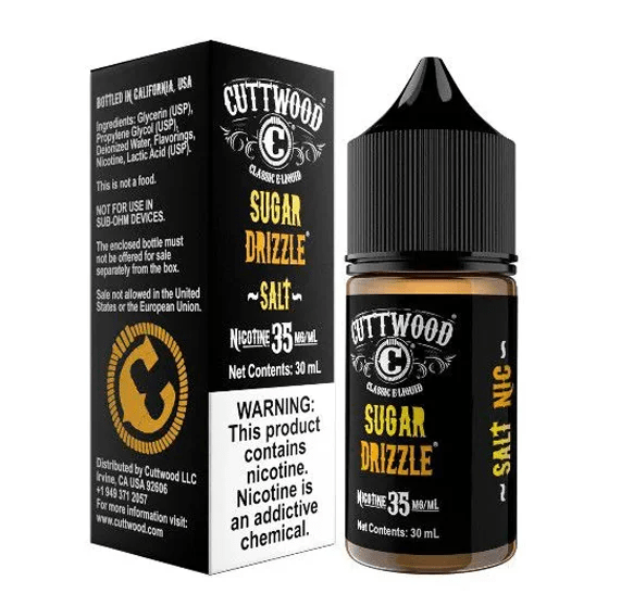 Sugar Drizzle Salt by Cuttwood Salt 30ML E-Liquid