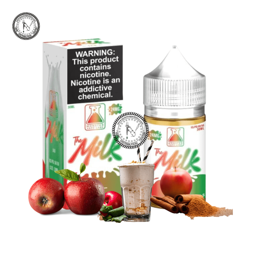 The Milk Apple Jax Salt by Jam Monster Salt 30ML E-Liquid