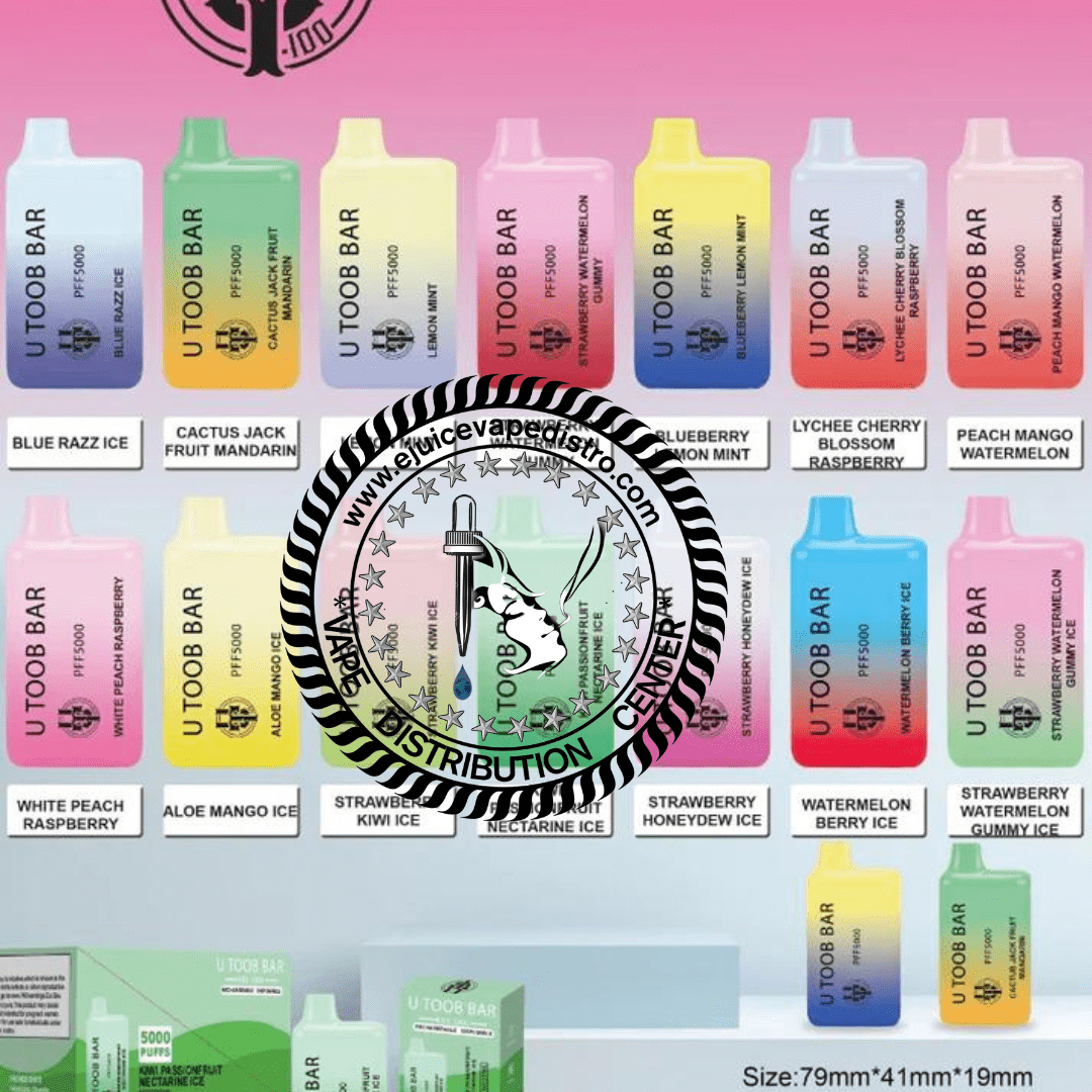 U Toob Bar Disposable Vape 5000 Puffs DISPOSABLE