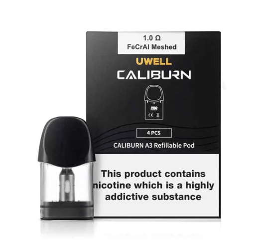 Uwell Caliburn A3 Replacement Pods (4 Pack)