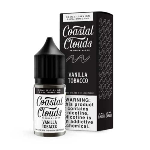 Vanilla Tobacco Salt Nic by Coastal Clouds 30ML E-Liquid