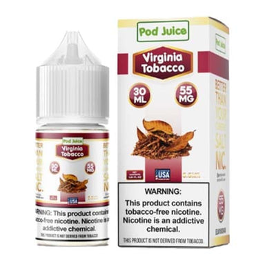 Virginia Tobacco by Pod Juice Salt 30ML E-Liquid