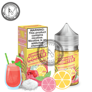 Watermelon Lemonade Salt by Lemonade Monster Salt 30ML E-Liquid