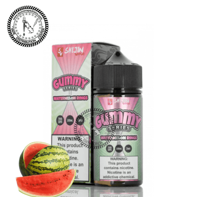 WATERMELON RINGS - GUMMY SERIES BY SHIJIN VAPOR - 100ML E-Liquid
