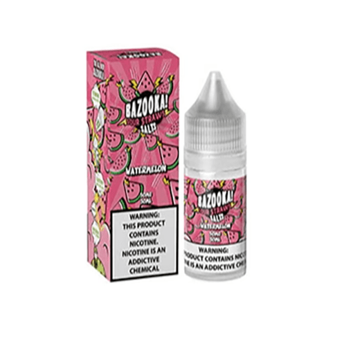 Watermelon Sour Candy Salt By Bazooka Sour Straws Salt 30ML E-Liquid