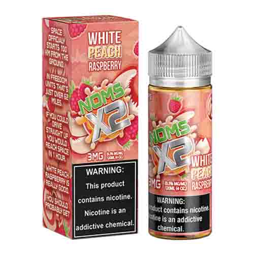 White Peach Raspberry by Noms X2 120ML E-Liquid
