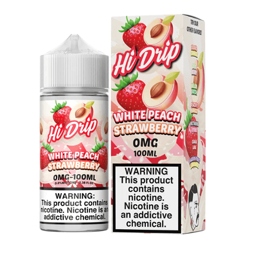 White Peach Strawberry by Hi-Drip 100ML E-Liquid