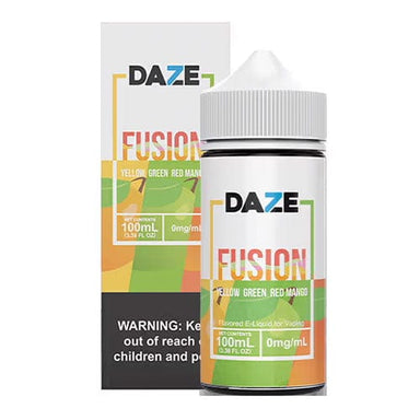 Yellow Green Red Mango by 7 Daze Fusion 100ML E-Liquid