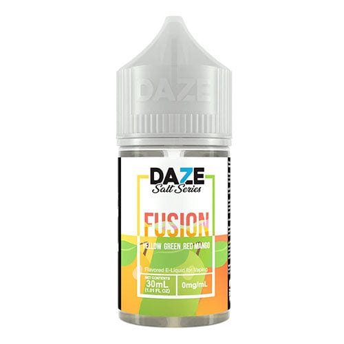 Yellow Green Red Mango Salt by 7 Daze Fusion Salts 30ML E-Liquid