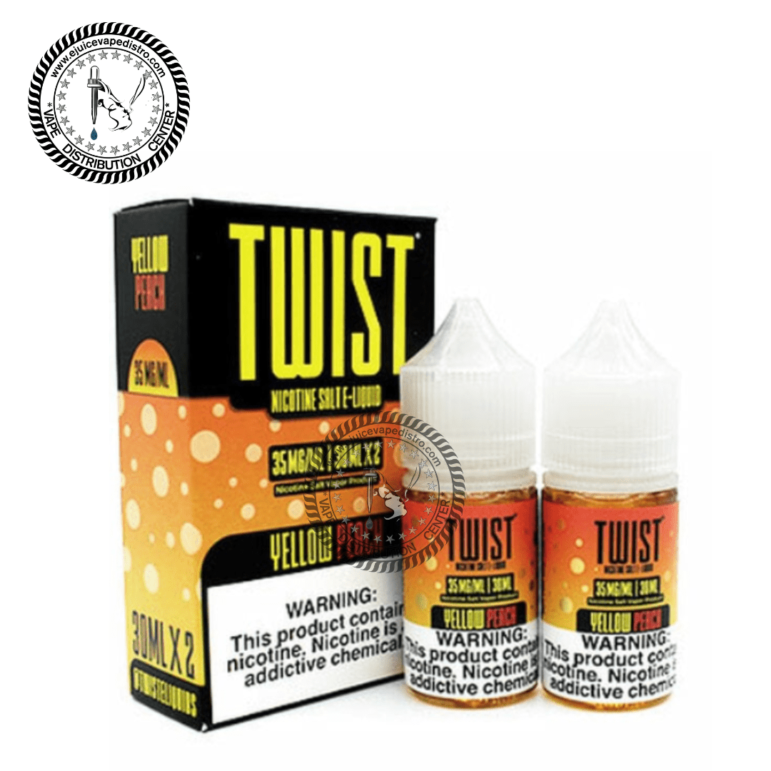 Yellow Peach by TWIST Salt 60ML E-Liquid