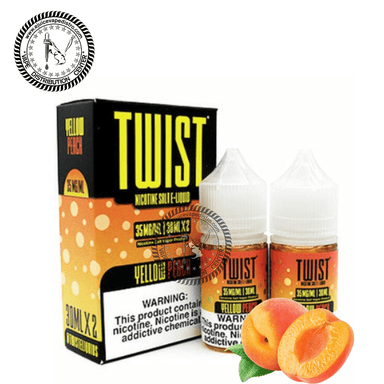 Yellow Peach by TWIST Salt 60ML E-Liquid